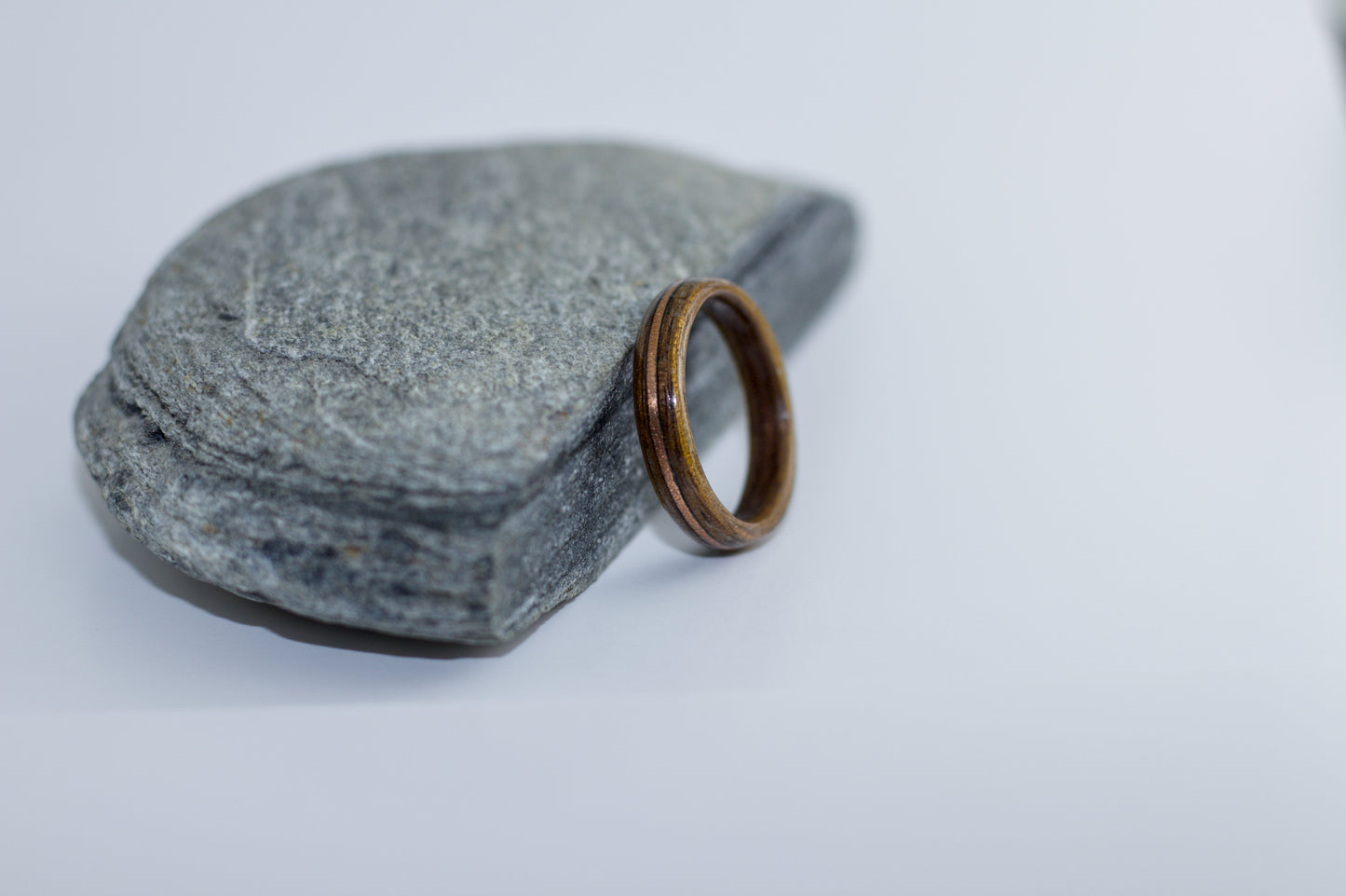 Walnut with Copper Inlay